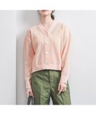 【ユナイテッドアローズ/UNITED ARROWS】のメッシュ Vネック カーディガン 人気、トレンドファッション・服の通販 founy(ファニー) ファッション Fashion レディースファッション Fashion for Women トップス・カットソー Cut & Sew Tops カーディガン・羽織り Layered Style Cardigans Vネックトップス V-Neck Tops / V-Cut Neckline Shirts アイレット Eyelet Lace カーディガン Cardigan, Knitwear ボトム Bottoms, Lower Wear メッシュ Mesh, Net Fabric ワイド Wide, Wide Fit thumbnail LT.PINK|ID: prp329100004634984 ipo3291000000033375100
