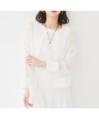 【アンタイトル/UNTITLED】の【ストレッチ性/短丈】クルーネックシアーカーディガン 人気、トレンドファッション・服の通販 founy(ファニー) ファッション Fashion レディースファッション Fashion for Women トップス・カットソー Cut & Sew Tops カーディガン・羽織り Layered Style Cardigans おすすめ Recommended / Our Picks シアー Sheer, See-Through ストレッチ Stretch, Stretchy Fabric トレンド Trend, Trending Now ビンテージ Vintage, Retro Style 夏 Summer thumbnail オフホワイト|ID: prp329100004635003 ipo3291000000033915917