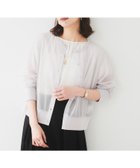 【アンタイトル/UNTITLED】の【ストレッチ性/短丈】クルーネックシアーカーディガン 人気、トレンドファッション・服の通販 founy(ファニー) ファッション Fashion レディースファッション Fashion for Women トップス・カットソー Cut & Sew Tops カーディガン・羽織り Layered Style Cardigans おすすめ Recommended / Our Picks シアー Sheer, See-Through ストレッチ Stretch, Stretchy Fabric トレンド Trend, Trending Now ビンテージ Vintage, Retro Style 夏 Summer thumbnail ライトグレー|ID: prp329100004635003 ipo3291000000033915919