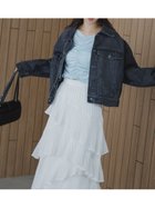 【スナイデル/SNIDEL】の【WEB限定カラーあり】ギャザーオフショルカットソー 人気、トレンドファッション・服の通販 founy(ファニー) ファッション Fashion レディースファッション Fashion for Women トップス・カットソー Cut & Sew Tops カットソー・ベーシックTシャツ Cut-and-Sewn Tops / Stretch Tees & Basics ギャザー Gathered, Ruffled ショルダー Shoulder, Shoulder Strap フィット Fit, Slim Fit フェミニン Feminine, Girly ボーダー Border, Stripe 人気 Popular, Best Seller 今季 This Season, Current Season 定番 Standard, Basic Item thumbnail LBLU[081]|ID: prp329100004635023 ipo3291000000033375818