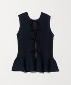 【ユナイテッドアローズ/UNITED ARROWS】のシアー リボン 2WAY ベスト ウォッシャブル 人気、トレンドファッション・服の通販 founy(ファニー) ファッション Fashion レディースファッション Fashion for Women アウター Coat / Outerwear Collection トップス・カットソー Cut & Sew Tops ベスト&ジレ / 重ね着スタイル Vests & Gilets ウォッシャブル Machine Washable カーディガン Cardigan, Knitwear シアー Sheer, See-Through デニム Denim, Jeans Material ベスト Vest, Waistcoat ベルベット Velvet, Velvety ペプラム Peplum, Flared Hem リボン Ribbon, Bow ワイド Wide, Wide Fit thumbnail NAVY|ID: prp329100004635233 ipo3291000000033380755