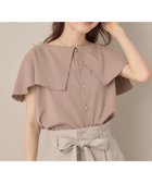 【クチュール ブローチ/Couture Brooch】の【マシンウォッシャブル・UVケア・接触冷感】2WAYケープデザインカットソー 人気、トレンドファッション・服の通販 founy(ファニー) ファッション Fashion レディースファッション Fashion for Women トップス・カットソー Cut & Sew Tops カットソー・ベーシックTシャツ Cut-and-Sewn Tops / Stretch Tees & Basics おすすめ Recommended / Our Picks インナー Innerwear カットソー Cut and Sewn Top ビジネス 仕事 通勤 Business / Work / Commuting thumbnail ピンクベージュ|ID: prp329100004635258 ipo3291000000033522492