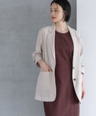 【アパートバイローリーズ/apart by lowrys】のツイーディーカラミジャケット 人気、トレンドファッション・服の通販 founy(ファニー) ファッション Fashion レディースファッション Fashion for Women アウター Coat / Outerwear Collection レディースジャケット・軽アウター Jackets おすすめ Recommended / Our Picks ジャケット Jacket, Outerwear セットアップ Set-Up, Coordinated Outfit ツイード Twill, Twill Weave デニム Denim, Jeans Material トレンド Trend, Trending Now メッシュ Mesh, Net Fabric 夏 Summer 洗える Machine Washable 秋 Autumn thumbnail ベージュ51|ID: prp329100004635283 ipo3291000000033565876