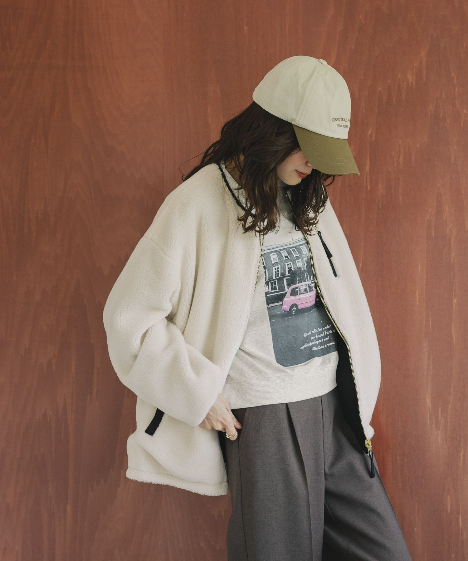 【グローバルワーク/GLOBAL WORK】のリバーシブルボアブルゾン/497158 人気、トレンドファッション・服の通販 founy(ファニー) 　ファッション　Fashion　レディースファッション　Fashion for Women　アウター　Coat / Outerwear Collection　ブルゾンジャケット・スポーティアウター　Blouson Jackets　シューズ　Shoes, Footwear　ストレート　Straight, Straight Cut　スニーカー　Sneakers, Trainers　タフタ　Taffeta, Structured Fabric　デニム　Denim, Jeans Material　バレエ　Ballet, Ballet Style　フレア　Flare, Flared　リバーシブル　Reversible, Two-Sided　ワイド　Wide, Wide Fit　エレガント 上品　Elegant　 other-1|ID: prp329100004635323 ipo3291000000033898178