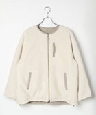【グローバルワーク/GLOBAL WORK】のリバーシブルボアブルゾン/497158 人気、トレンドファッション・服の通販 founy(ファニー) ファッション Fashion レディースファッション Fashion for Women アウター Coat / Outerwear Collection ブルゾンジャケット・スポーティアウター Blouson Jackets シューズ Shoes, Footwear ストレート Straight, Straight Cut スニーカー Sneakers, Trainers タフタ Taffeta, Structured Fabric デニム Denim, Jeans Material バレエ Ballet, Ballet Style フレア Flare, Flared リバーシブル Reversible, Two-Sided ワイド Wide, Wide Fit エレガント 上品 Elegant thumbnail アイボリー×グレージュ08|ID: prp329100004635323 ipo3291000000033898180
