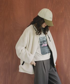 【グローバルワーク/GLOBAL WORK】のリバーシブルボアブルゾン/497158 人気、トレンドファッション・服の通販 founy(ファニー) ファッション Fashion レディースファッション Fashion for Women アウター Coat / Outerwear Collection ブルゾンジャケット・スポーティアウター Blouson Jackets シューズ Shoes, Footwear ストレート Straight, Straight Cut スニーカー Sneakers, Trainers タフタ Taffeta, Structured Fabric デニム Denim, Jeans Material バレエ Ballet, Ballet Style フレア Flare, Flared リバーシブル Reversible, Two-Sided ワイド Wide, Wide Fit エレガント 上品 Elegant |ID:prp329100004635323