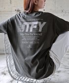 【アンドミー/andme】のピグメント加工 MTFY ロゴ プリント 半袖 Tシャツ ANME アンメ ブラック|ID: prp329100004635533 ipo3291000000033544398