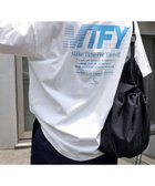 【アンドミー/andme】のピグメント加工 MTFY ロゴ プリント 半袖 Tシャツ ANME アンメ オフホワイト|ID: prp329100004635533 ipo3291000000033544399