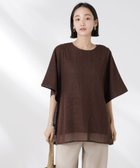 【ナノ ユニバース/nano universe】のメッシュ×シフォンコンビチュニックトップス 人気、トレンドファッション・服の通販 founy(ファニー) ファッション Fashion レディースファッション Fashion for Women トップス・カットソー Cut & Sew Tops ウォッシャブル Machine Washable コンビ Combo, Combination Style シフォン Chiffon, Lightweight Fabric シンプル Simple, Minimal スラックス Slacks, Dress Pants タイトスカート Pencil Skirt, Tight Skirt チュニック Tunic, Long Top トレンド Trend, Trending Now フレア Flare, Flared ベーシック Basic, Essential メッシュ Mesh, Net Fabric リラックス Relax, Relaxed Fit ワイド Wide, Wide Fit おすすめ Recommended / Our Picks 2025年 2025 2025春夏・S/S Spring/Summer 2025 SS25 thumbnail ブラウン|ID: prp329100004635535 ipo3291000000033385942