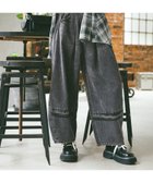 【ニコアンド/niko and】のNKJ 2025AW REMAKE BARREL DENIM 人気、トレンドファッション・服の通販 founy(ファニー) ファッション Fashion レディースファッション Fashion for Women インディゴ Indigo Denim カットソー Cut and Sewn Top シンプル Simple, Minimal デニム Denim, Jeans Material トレンド Trend, Trending Now ベーシック Basic, Essential リブニット Rib Knit, Ribbed Knit リメイク Remake, Reconstructed レオパード Leopard, Animal Print ワイド Wide, Wide Fit おすすめ Recommended / Our Picks 2025年 2025 2025-2026秋冬・A/W Autumn/Winter 2025–26 AW25–26 thumbnail チャコールデニム|ID: prp329100004635538 ipo3291000000033798286