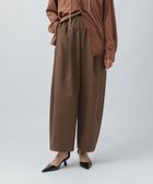 【レプシィム ローリーズファーム/LEPSIM LOWRYS FARM】のスラックスコクーンパンツ ブラウン55|ID: prp329100004635539 ipo3291000000034560413