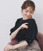 【インデックス/INDEX】のレースドッキングスリーブトップス【洗濯機洗い可/UVケア】 人気、トレンドファッション・服の通販 founy(ファニー) ファッション Fashion レディースファッション Fashion for Women トップス・カットソー Cut & Sew Tops シフォン Chiffon, Lightweight Fabric シルケット Silket, Silky Cotton ストレート Straight, Straight Cut スリーブ Sleeve, Long Sleeve / Short Sleeve デニム Denim, Jeans Material トレンド Trend, Trending Now なめらか Smooth, Silky Texture レース Lace, Lace Fabric エレガント 上品 Elegant thumbnail ネイビー|ID: prp329100004635545 ipo3291000000033633982