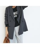 【ルクールブラン/le.coeur blanc】の《WEB限定アイテム》ストレッチルーズジャケット 人気、トレンドファッション・服の通販 founy(ファニー) ファッション Fashion レディースファッション Fashion for Women アウター Coat / Outerwear Collection レディースジャケット・軽アウター Jackets ストレッチ Stretch, Stretchy Fabric デニム Denim, Jeans Material ビジネス 仕事 通勤 Business / Work / Commuting thumbnail グレー|ID: prp329100004635550 ipo3291000000033386412