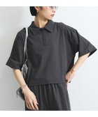 【ビッキー/VICKY】の【汗染み防止】ポロトップス≪セットアップ対応/洗濯機で洗える≫ チャコールグレー|ID: prp329100004635551 ipo3291000000033386431