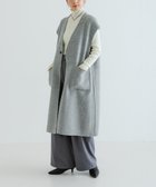 【アーバンリサーチ/URBAN RESEARCH】のジーロンラムウールリバーシブルジレ 人気、トレンドファッション・服の通販 founy(ファニー) ファッション Fashion レディースファッション Fashion for Women アウター Coat / Outerwear Collection トップス・カットソー Cut & Sew Tops ベスト&ジレ / 重ね着スタイル Vests & Gilets 2024年 2024 2024-2025秋冬・A/W Autumn/Winter 2024–25 AW24–25 冬 Winter / This Winter ジャケット Jacket, Outerwear スラックス Slacks, Dress Pants トレンド Trend, Trending Now パッチ Patch, Appliqué ポケット Pocket, Pocket Detail 今季 This Season, Current Season 日本製 Made In Japan 無地 Plain, Solid Color 秋 Autumn A/W・秋冬 Autumn/Winter thumbnail GRAY|ID: prp329100004635552 ipo3291000000033631297