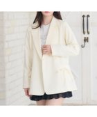 【レトロガール/RETRO GIRL】の【セットアップ対応】レーステーラードJK エクリュ|ID: prp329100004635598 ipo3291000000033388115