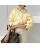 【アニュアンス/anuans】のスタンダードシャツ 人気、トレンドファッション・服の通販 founy(ファニー) ファッション Fashion レディースファッション Fashion for Women トップス・カットソー Cut & Sew Tops シャツ・ブラウス・オフィスカジュアル Elegant Blouses & Button-Ups カフス Cuff Design シルク Silk, 100% Silk スタンダード Standard, Basic 定番 Standard, Basic Item プレミアム Premium, High-End ベーシック Basic, Essential thumbnail YELLOW|ID: prp329100004635604 ipo3291000000033388337