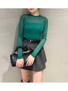 【スナイデル/SNIDEL】のラメシアーニットプルオーバー 人気、トレンドファッション・服の通販 founy(ファニー) ファッション Fashion レディースファッション Fashion for Women トップス・カットソー Cut & Sew Tops ニット Knit Tops & Sweaters カジュアルプルオーバー・ニットトップス Pullovers & Knit Tops / Casual Pullovers インナー Innerwear ウェーブ Wavy Pattern 今季 This Season, Current Season シアー Sheer, See-Through シンプル Simple, Minimal ジャケット Jacket, Outerwear デコルテ Décolleté, Neckline トレンド Trend, Trending Now フィット Fit, Slim Fit リブニット Rib Knit, Ribbed Knit おすすめ Recommended / Our Picks thumbnail GRN[024]|ID: prp329100004635628 ipo3291000000033388969