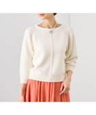 【アナイ/ANAYI】のメランジブークレ プルオーバー 人気、トレンドファッション・服の通販 founy(ファニー) ファッション Fashion レディースファッション Fashion for Women トップス・カットソー Cut & Sew Tops カジュアルプルオーバー・ニットトップス Pullovers & Knit Tops / Casual Pullovers イタリア Italy 春 Spring カラフル Colorful Design コンパクト Compact, Small Size ショート Short, Short Length スマート Smart, Elegant スリーブ Sleeve, Long Sleeve / Short Sleeve トリミング Trimming, Decorative Edge バランス Balance, Style Balance ロング Long, Long-Length ワイド Wide, Wide Fit S/S・春夏 SS, Spring/Summer, Warm Season 再入荷 Restock / Back in Stock 夏 Summer thumbnail off white|ID: prp329100004635633 ipo3291000000033389055
