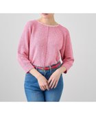 【アナイ/ANAYI】のメランジブークレ プルオーバー 人気、トレンドファッション・服の通販 founy(ファニー) ファッション Fashion レディースファッション Fashion for Women トップス・カットソー Cut & Sew Tops カジュアルプルオーバー・ニットトップス Pullovers & Knit Tops / Casual Pullovers イタリア Italy 春 Spring カラフル Colorful Design コンパクト Compact, Small Size ショート Short, Short Length スマート Smart, Elegant スリーブ Sleeve, Long Sleeve / Short Sleeve トリミング Trimming, Decorative Edge バランス Balance, Style Balance ロング Long, Long-Length ワイド Wide, Wide Fit S/S・春夏 SS, Spring/Summer, Warm Season 再入荷 Restock / Back in Stock 夏 Summer thumbnail pink|ID: prp329100004635633 ipo3291000000033389059