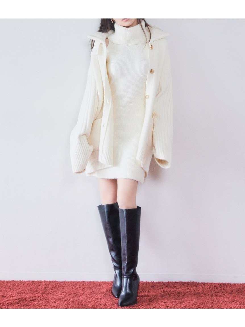【スナイデル/SNIDEL】のステンカラーニットジャケットカーディガン 人気、トレンドファッション・服の通販 founy(ファニー) 　ファッション　Fashion　レディースファッション　Fashion for Women　おすすめ　Recommended / Our Picks　ショルダー　Shoulder, Shoulder Strap　ジャケット　Jacket, Outerwear　スタンド　Stand Collar, Upright Stand　ストレート　Straight, Straight Cut　トレンド　Trend, Trending Now　ドロップ　Drop Shoulder, Dropped Style　ポケット　Pocket, Pocket Detail　エレガント 上品　Elegant　 other-1|ID: prp329100004635645 ipo3291000000033389218