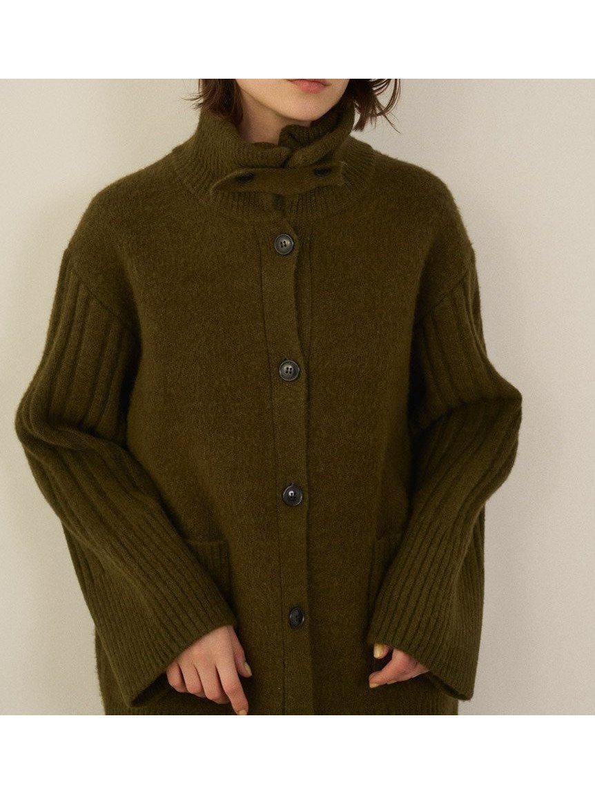 【スナイデル/SNIDEL】のステンカラーニットジャケットカーディガン インテリア・キッズ・メンズ・レディースファッション・服の通販 founy(ファニー) 　ファッション　Fashion　レディースファッション　Fashion for Women　おすすめ　Recommended / Our Picks　ショルダー　Shoulder, Shoulder Strap　ジャケット　Jacket, Outerwear　スタンド　Stand Collar, Upright Stand　ストレート　Straight, Straight Cut　トレンド　Trend, Trending Now　ドロップ　Drop Shoulder, Dropped Style　ポケット　Pocket, Pocket Detail　エレガント 上品　Elegant　KKI[026]|ID: prp329100004635645 ipo3291000000033389232