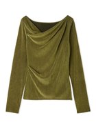 【フレイ アイディー/FRAY I.D】のデコルテタックフロッキーチュールトップス KKI[026]|ID: prp329100004635657 ipo3291000000033874114