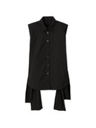 【スタイリング/styling】のサイドリボンノースリーブシャツ 人気、トレンドファッション・服の通販 founy(ファニー) ファッション Fashion レディースファッション Fashion for Women トップス・カットソー Cut & Sew Tops キャミソール&ノースリーブ Camisoles & Sleeveless Tops シャツ・ブラウス・オフィスカジュアル Elegant Blouses & Button-Ups ダウン Down, Puffer フェミニン Feminine, Girly マニッシュ Mannish, Boyish リボン Ribbon, Bow thumbnail BLK[009]|ID: prp329100004635666 ipo3291000000033389573