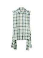 【スタイリング/styling】のサイドリボンノースリーブシャツ 人気、トレンドファッション・服の通販 founy(ファニー) ファッション Fashion レディースファッション Fashion for Women トップス・カットソー Cut & Sew Tops キャミソール&ノースリーブ Camisoles & Sleeveless Tops シャツ・ブラウス・オフィスカジュアル Elegant Blouses & Button-Ups ダウン Down, Puffer フェミニン Feminine, Girly マニッシュ Mannish, Boyish リボン Ribbon, Bow thumbnail BLU[086]|ID: prp329100004635666 ipo3291000000033389577