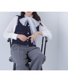 【ナチュラル ビューティー ベーシック/NATURAL BEAUTY BASIC】のツイーディーニットジレ 人気、トレンドファッション・服の通販 founy(ファニー) ファッション Fashion レディースファッション Fashion for Women アウター Coat / Outerwear Collection トップス・カットソー Cut & Sew Tops ニット Knit Tops & Sweaters ベスト&ジレ / 重ね着スタイル Vests & Gilets サマー Summer, Summer Style ツイード Twill, Twill Weave フリンジ Fringe, Tassel ロング Long, Long-Length エレガント 上品 Elegant thumbnail ネイビー|ID: prp329100004635672 ipo3291000000033580763