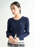 【スナイデル/SNIDEL】のワンポイントモチーフカーディガン 人気、トレンドファッション・服の通販 founy(ファニー) ファッション Fashion レディースファッション Fashion for Women トップス・カットソー Cut & Sew Tops カーディガン・羽織り Layered Style Cardigans キャミソール Camisole, Spaghetti Strap Top シフォン Chiffon, Lightweight Fabric シンプル Simple, Minimal ストレート Straight, Straight Cut フィット Fit, Slim Fit フェミニン Feminine, Girly ボトム Bottoms, Lower Wear ボーダー Border, Stripe 半袖 Short Sleeve, Half Sleeve 無地 Plain, Solid Color レース Lace, Lace Fabric ワンポイント One Point, Statement Accent おすすめ Recommended / Our Picks thumbnail NVY[089]|ID: prp329100004635692 ipo3291000000033389966
