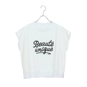 【リリアンビューティエクラ/Liliane Burty ECLAT】の【洗える】リブ使い裏毛ロゴプリントTシャツ 人気、トレンドファッション・服の通販 founy(ファニー) ファッション Fashion レディースファッション Fashion for Women トップス・カットソー Cut & Sew Tops シャツ・ブラウス・オフィスカジュアル Elegant Blouses & Button-Ups ロングTシャツ・Tシャツ Longline T-Shirts & Tees 洗える Machine Washable コレクション Collection, Seasonal Line シンプル Simple, Minimal スリーブ Sleeve, Long Sleeve / Short Sleeve トレンド Trend, Trending Now フレンチ French, French Style プリント Print, Printed Pattern ラバー Rubber, Rubber Sole リュクス Luxury, Elegant, High-End, Chic 夏 Summer |ID:prp329100004635698