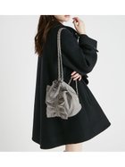 【セルフォード/CELFORD】のチェーンショルダーフリルサック 人気、トレンドファッション・服の通販 founy(ファニー) ファッション Fashion レディースファッション Fashion for Women ギャザー Gathered, Ruffled ショルダー Shoulder, Shoulder Strap チェーン Chain, Chain Strap フリル Frill, Ruffle ポケット Pocket, Pocket Detail ラグジュアリー Luxury, Elegant リボン Ribbon, Bow thumbnail GRY[006]|ID: prp329100004635725 ipo3291000000033390384