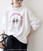 【シップス フォー ウィメン/SHIPS】のGOOD ROCK SPEED LIFE PC フォト ロゴ プリント スウェット 人気、トレンドファッション・服の通販 founy(ファニー) ファッション Fashion レディースファッション Fashion for Women トップス・カットソー Cut & Sew Tops レディースパーカー・カジュアルフーディー Casual Hoodies & Sweatshirts スウェット・クルーネックトップス Sweatshirts & Crewnecks / Relaxed Fit Sweat Tops ヴィンテージ Vintage Style グラフィック Graphic, Graphic Design スウェット / スエット Sweatshirt, Sweatwear 雑誌 Magazine, Fashion Magazine デニム Denim, Jeans Material バランス Balance, Style Balance プリント Print, Printed Pattern モノトーン Monotone, Black and White 2025年 2025 2025-2026秋冬・A/W Autumn/Winter 2025–26 AW25–26 thumbnail ホワイト|ID: prp329100004635747 ipo3291000000033390679