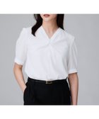 【アンタイトル/UNTITLED】のVネックブラウス 人気、トレンドファッション・服の通販 founy(ファニー) ファッション Fashion レディースファッション Fashion for Women トップス・カットソー Cut & Sew Tops シャツ・ブラウス・オフィスカジュアル Elegant Blouses & Button-Ups Vネックトップス V-Neck Tops / V-Cut Neckline Shirts おすすめ Recommended / Our Picks インナー Innerwear ジャケット Jacket, Outerwear ジョーゼット Georgette, Semi-Sheer Fabric ストレッチ Stretch, Stretchy Fabric スーツ Suit, Formalwear ツイスト Tweed, Tweed Fabric ドレープ Drape, Draping Fabric パウダー Powder, Soft Tone エレガント 上品 Elegant thumbnail ホワイト|ID: prp329100004635769 ipo3291000000033390947