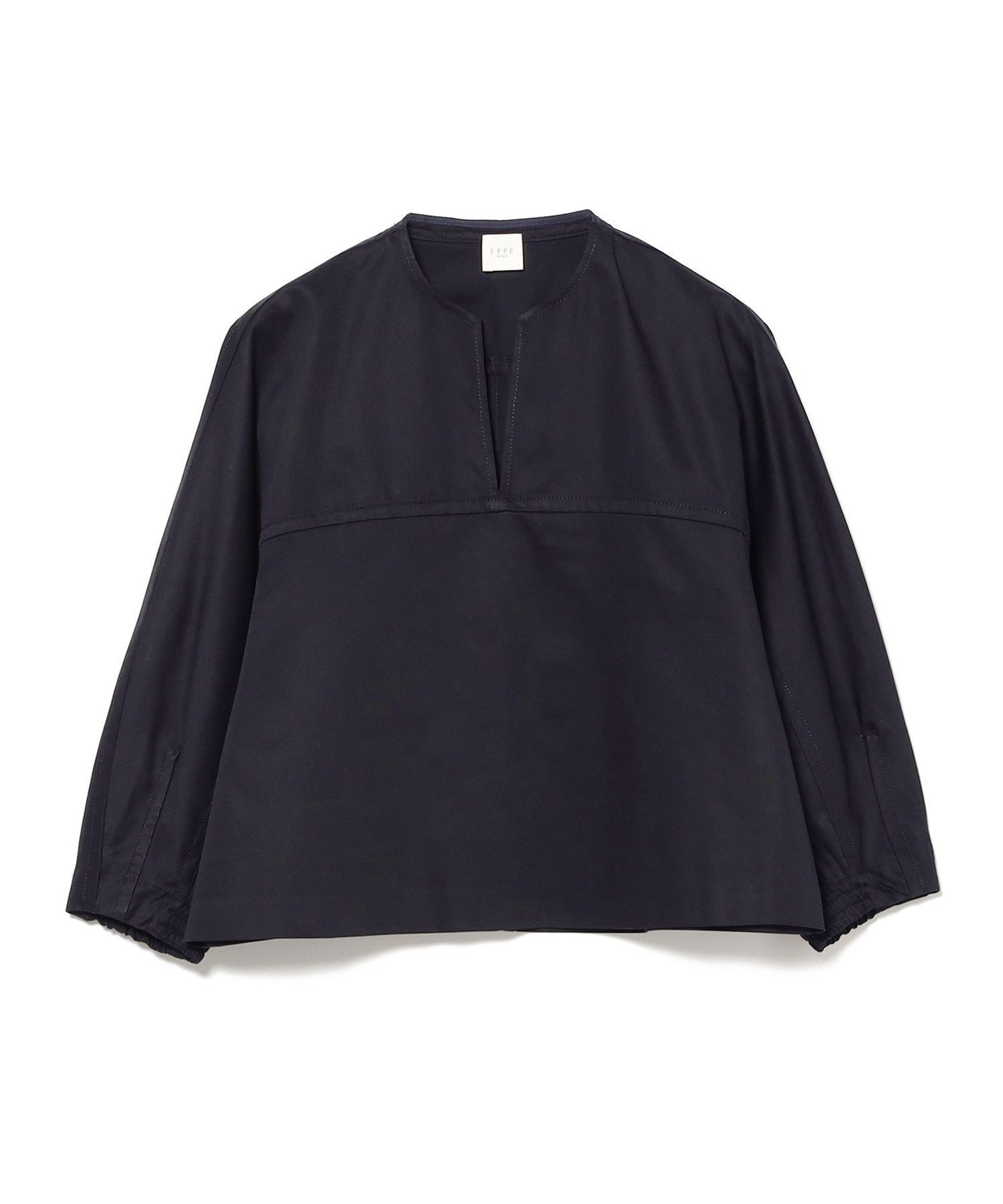 【デミルクス ビームス/Demi-Luxe BEAMS】のE_スキッパードルマン インテリア・キッズ・メンズ・レディースファッション・服の通販 founy(ファニー) 　ファッション　Fashion　レディースファッション　Fashion for Women　シャーリング　Shirring, Ruched　ジュエリー　Jewelry, Accessories　スキッパー　Skipper, Open Collar　トレンド　Trend, Trending Now　バランス　Balance, Style Balance　フィット　Fit, Slim Fit　リラックス　Relax, Relaxed Fit　ロング　Long, Long-Length　ワイド　Wide, Wide Fit　おすすめ　Recommended / Our Picks　ビジネス 仕事 通勤　Business / Work / Commuting　NAVY|ID: prp329100004635784 ipo3291000000033391209