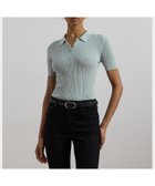 【ラルフローレン/RALPH LAUREN】のポインテールニット コットンブレンド ポロ セーター 人気、トレンドファッション・服の通販 founy(ファニー) ファッション Fashion レディースファッション Fashion for Women トップス・カットソー Cut & Sew Tops ニット Knit Tops & Sweaters スリム Slim, Slim Fit セーター Sweater, Knitwear フィット Fit, Slim Fit ポロシャツ Polo Shirt, Collared Tee 半袖 Short Sleeve, Half Sleeve thumbnail 400ブルー|ID: prp329100004635835 ipo3291000000033391723