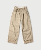 【フォーティファイブ アール/45R】の双糸チノのシャルロットバギー 人気、トレンドファッション・服の通販 founy(ファニー) ファッション Fashion レディースファッション Fashion for Women おすすめ Recommended / Our Picks スラックス Slacks, Dress Pants ワイド Wide, Wide Fit ワーク Workwear, Utility Style ビジネス 仕事 通勤 Business / Work / Commuting thumbnail ベージュ|ID: prp329100004635891 ipo3291000000033600507