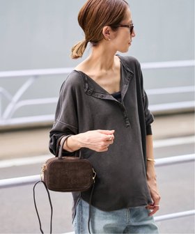 【フレームワーク/FRAMeWORK】の≪追加≫サーフニットヘンリーTee 人気、トレンドファッション・服の通販 founy(ファニー) ファッション Fashion レディースファッション Fashion for Women トップス・カットソー Cut & Sew Tops ニット Knit Tops & Sweaters |ID:prp329100004635900