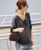 【フレームワーク/FRAMeWORK】の≪追加≫サーフニットヘンリーTee 人気、トレンドファッション・服の通販 founy(ファニー) ファッション Fashion レディースファッション Fashion for Women トップス・カットソー Cut & Sew Tops ニット Knit Tops & Sweaters thumbnail グレー|ID: prp329100004635900 ipo3291000000033572665