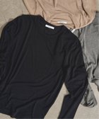 【ジャーナルスタンダード/JOURNAL STANDARD】の《追加2》レーヨンベアテレコクルーネックプルオーバー 人気、トレンドファッション・服の通販 founy(ファニー) ファッション Fashion レディースファッション Fashion for Women トップス・カットソー Cut & Sew Tops カジュアルプルオーバー・ニットトップス Pullovers & Knit Tops / Casual Pullovers 2025年 2025 2025春夏・S/S Spring/Summer 2025 SS25 thumbnail ブラック|ID: prp329100004635937 ipo3291000000033392822