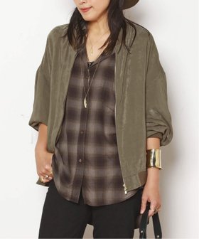 【エーピーストゥディオ/AP STUDIO】のスエードライクサテンブルゾン 人気、トレンドファッション・服の通販 founy(ファニー) ファッション Fashion レディースファッション Fashion for Women アウター Coat / Outerwear Collection ブルゾンジャケット・スポーティアウター Blouson Jackets サテン Satin, Glossy Fabric タイトスカート Pencil Skirt, Tight Skirt ブルゾン Blouson, Bomber Jacket エレガント 上品 Elegant |ID:prp329100004635952