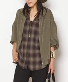 【エーピーストゥディオ/AP STUDIO】のスエードライクサテンブルゾン 人気、トレンドファッション・服の通販 founy(ファニー) ファッション Fashion レディースファッション Fashion for Women アウター Coat / Outerwear Collection ブルゾンジャケット・スポーティアウター Blouson Jackets サテン Satin, Glossy Fabric タイトスカート Pencil Skirt, Tight Skirt ブルゾン Blouson, Bomber Jacket エレガント 上品 Elegant thumbnail カーキ|ID: prp329100004635952 ipo3291000000033393141