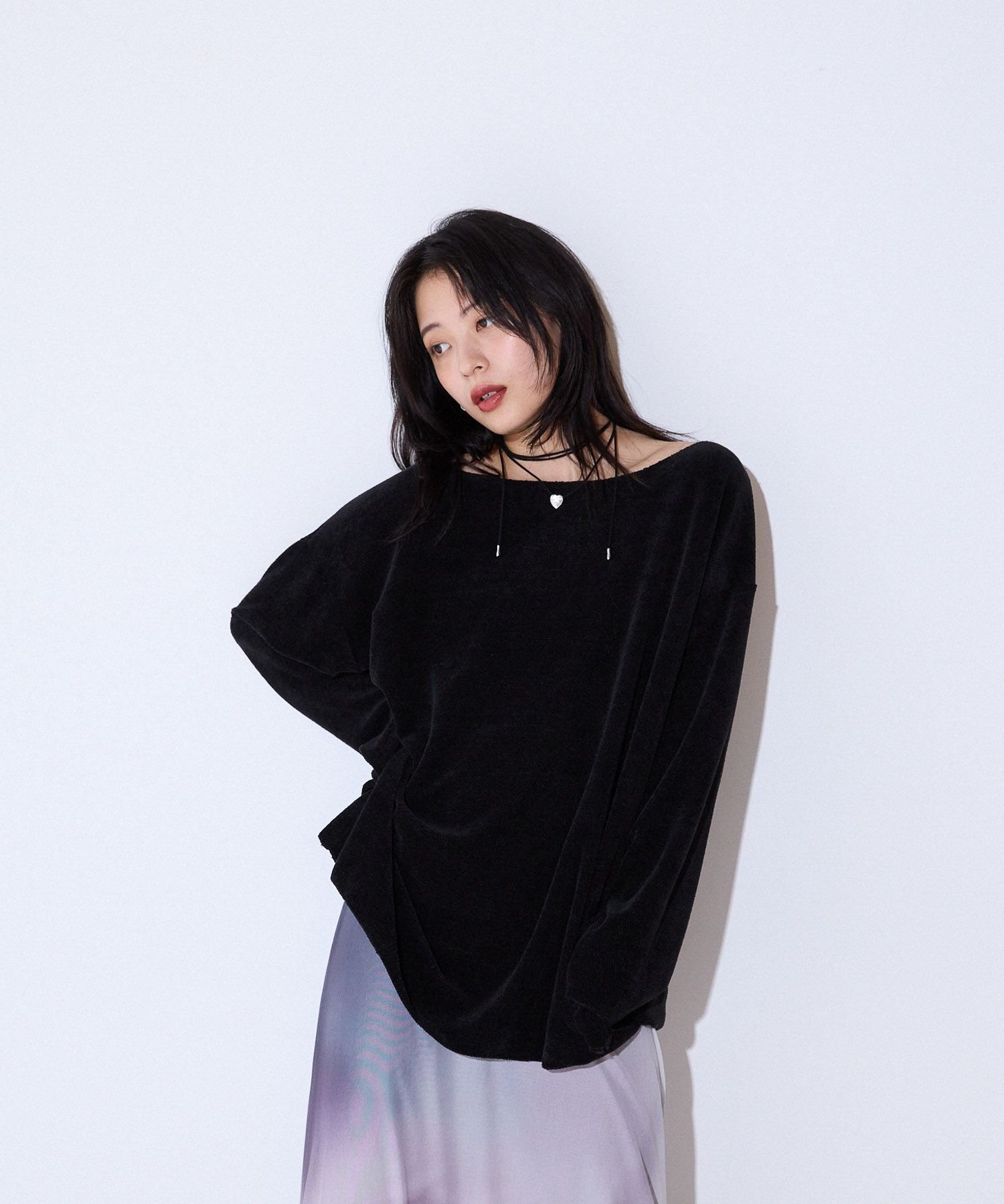 【ジーナシス/JEANASiS】のモールカノコボートネックLS インテリア・キッズ・メンズ・レディースファッション・服の通販 founy(ファニー) ファッション Fashion レディースファッション Fashion for Women インナー Innerwear カットオフ Cut-Off Design カットソー Cut and Sewn Top ジャケット Jacket, Outerwear スラックス Slacks, Dress Pants デニム Denim, Jeans Material フォルム Silhouette, Form ベスト Vest, Waistcoat ベーシック Basic, Essential ブラック|ID: prp329100004635999 ipo3291000000034511706