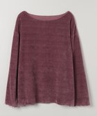 【ジーナシス/JEANASiS】のモールカノコボートネックLS バーガンディ|ID: prp329100004635999 ipo3291000000034632770