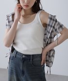 【フリーズマート/FREE'S MART】のテレコタンクトップ 人気、トレンドファッション・服の通販 founy(ファニー) ファッション Fashion レディースファッション Fashion for Women インナー Innerwear カーディガン Cardigan, Knitwear キャミワンピース Cami Dress, Slip Dress タンク Tank Top, Sleeveless Top テレコ Ribbed, Rib Stitch バランス Balance, Style Balance フィット Fit, Slim Fit ベーシック Basic, Essential thumbnail ホワイト|ID: prp329100004636190 ipo3291000000033396792