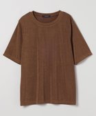 【ジーナシス/JEANASiS】のグロッシーカノコSS TEE 人気、トレンドファッション・服の通販 founy(ファニー) ファッション Fashion レディースファッション Fashion for Women おすすめ Recommended / Our Picks インナー Innerwear キャミソール Camisole, Spaghetti Strap Top サロペット Overalls, Salopette ビスチェ Bustier, Corset Top ワイド Wide, Wide Fit エレガント 上品 Elegant 半袖 Short Sleeve, Half Sleeve thumbnail ブラウン|ID: prp329100004636218 ipo3291000000033398276