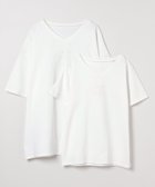 【ジーナシス/JEANASiS】のLes Fleurs Fits TEE/VネックTEE 人気、トレンドファッション・服の通販 founy(ファニー) ファッション Fashion レディースファッション Fashion for Women トップス・カットソー Cut & Sew Tops Vネックトップス V-Neck Tops / V-Cut Neckline Shirts ストレート Straight, Straight Cut フロント Front, Front Design ベーシック Basic, Essential ワンショル One Shoulder, Asymmetrical ワーク Workwear, Utility Style おすすめ Recommended / Our Picks thumbnail ホワイト|ID: prp329100004636235 ipo3291000000033399294