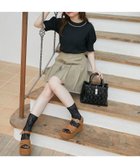 【マジェスティック レゴン/MAJESTIC LEGON】のネックパールリブトップス ブラック|ID: prp329100004636260 ipo3291000000033553668