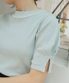 【マジェスティック レゴン/MAJESTIC LEGON】のネックパールリブトップス L/グリーン|ID: prp329100004636260 ipo3291000000033553675